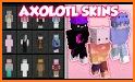Axolotl Skins PE Minecraft related image
