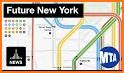 NYC Subway Map MTA New York City Metro Offline related image