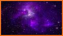Galaxy Sky Unicorn Keyboard Background related image