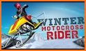 Snowmobile racing. New winter season has begun! related image