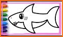 Baby Shark Coloring and Drawing related image
