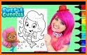 Bubble Guppies Coloring book Drawing Game related image