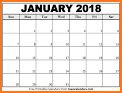 US Calendar 2018 related image