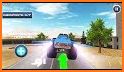 Flying Monster Truck Driving: Shooting Games related image
