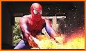 Venom Spiderweb superhero vs Iron spider Web hero related image