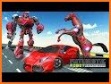 Moto Robot Transformation: Robot Flying Car Games related image