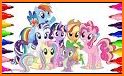 Coloring Book - Little Pony for Kids related image