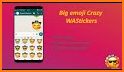 Big Emojis Stickers For WhatsApp - WAStickerApps related image