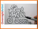 Draw Card Greeting Doodle Wish related image