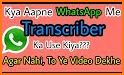 Transcriber for WhatsApp related image