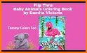 Damki Town – Animal Coloring Book App for Kids related image