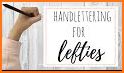 Left Handed Handwriting related image