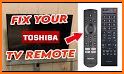 Toshiba Smart TV Remote related image