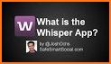 Whisper Mobile App related image