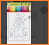 five night coloring book related image