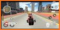 Flying Bat Robot Bike Games 3D related image