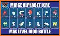 Merge Alphabet Food Battle related image