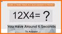 Multiplication Table : Math Games , Quiz , Learn related image
