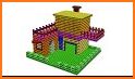 Houses Magnet World 3D - Build by Magnetic Balls related image