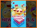 Smiley Emoji Keyboard Theme - Animoji & Stickers related image