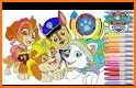 Coloring Book for PAW and Patrol related image