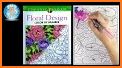 Beautiful Flowers Coloring Book related image