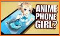Anime, Cartoon, Girl Theme & Live Wallpaper related image