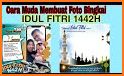 Idul Fitri Photo Card Frame 2021 related image