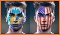 Flag Face App Free: Paint Flag on Face related image