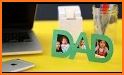 Happy Father's Day Cake Frames related image