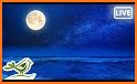 Ocean Love Moon Keyboard Background related image