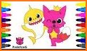 Pinkfong Baby Shark Coloring Book related image