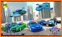 Flying Police Car Chase: Flying Car Simulator related image