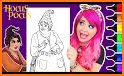 Hocus Pocus Coloring Book related image