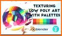 Poly Worlds - 3D Art Coloring related image