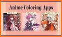 Anime Paint by Number Coloring related image