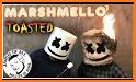 Marshmello Face Mask related image