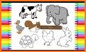 Animals Coloring Book - Cute Coloring Pages related image