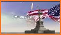 US Independence Day Greetings (4th of July) related image
