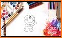 doramon coloring game related image
