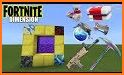 Map and skins Fortnite for MCPE related image