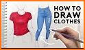 How to Draw Dress - Learn Drawing related image