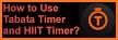 Tabata timer HIIT related image