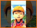 Boboiboy ninja puzzle cartoon game related image