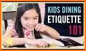 Table Manners - eating habit kids related image