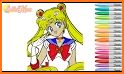 How to Color Sailor Moon Coloring Book related image
