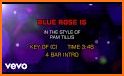 Blue Roses Keyboard Background related image