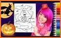 Halloween Coloring by Number related image