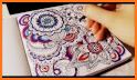 Adults Coloring Book - Mandala and Doodle related image