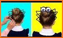 Hairstyles for children step by step on short hair related image